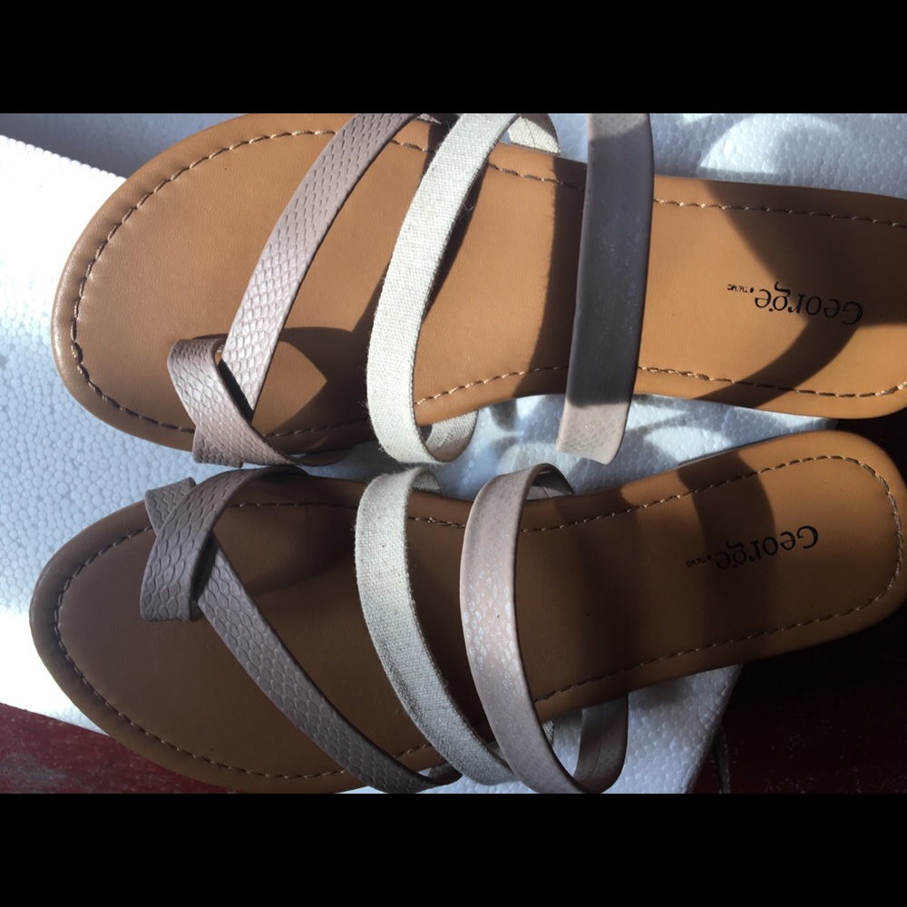 Brand new sandals